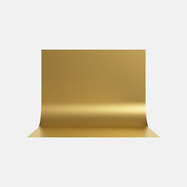 Curved Paper Background 2 - Foil Gold 1