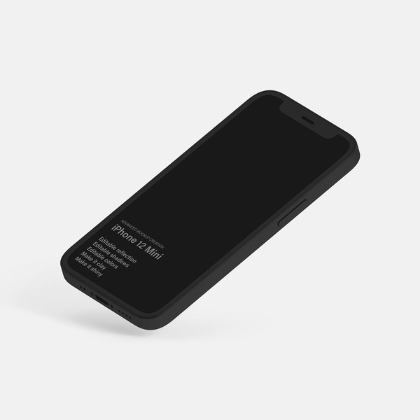 iPhone 12 Mini 9 - Black Clay