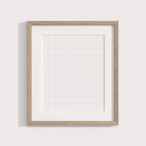 Picture Frame 5cm - MB 12cm - Ratio 1.16 - Beech Wood - Wall