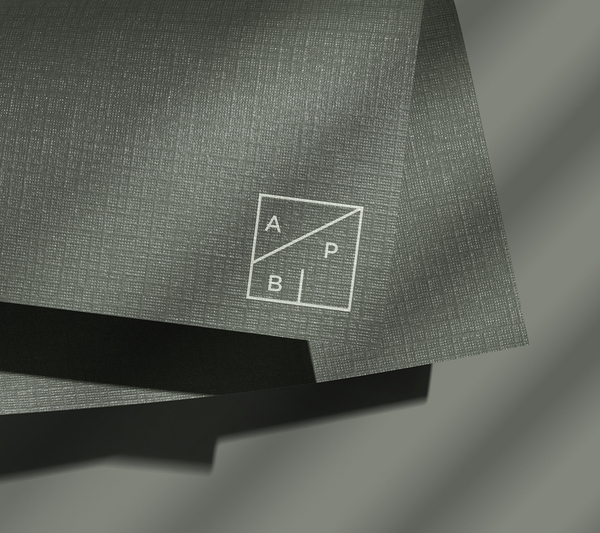 Logo Mockup - Paper Fabric Pattern